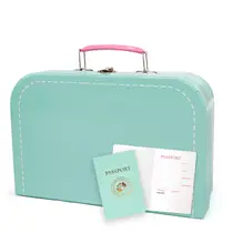 Studio Pets Koffertje voor 23 cm knuffels - turquoise