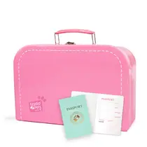 Studio Pets Koffertje voor 23 cm knuffels - roze