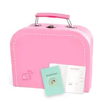 Studio Pets Koffertje voor 16 cm knuffels - roze