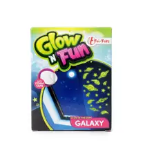 Glow 'n Fun glow in the dark stickers melkwegstelsel