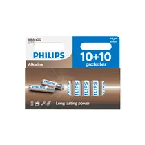 Philips AAA 10 + 10 entry alkaline batterijen