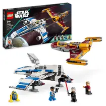 LEGO Star Wars New Republic E-Wing vs. Shin Hati's Starfighter 75364