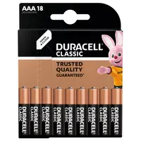 Duracell Alka Classic AAA-batterijen set 18-delig