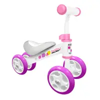Skids Control Baby Walker 4-wiel loopfiets - roze
