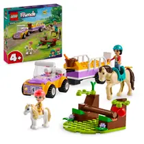 LEGO Friends paard en pony aanhangwagen 42634