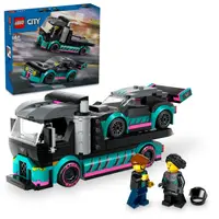 LEGO CITY raceauto en transporttruck 60406