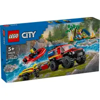 LEGO CITY 60412 4X4 BRANDWEERAUTO MET RE