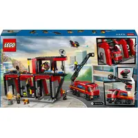LEGO CITY 60414 BRANDWEERKAZERNE EN BRAN