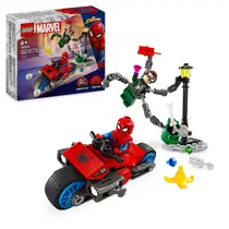 LEGO Marvel motorachtervolging: Spider-Man vs. Doc Ock 76275