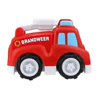 Free Wheel Cartoon Car brandweerwagen