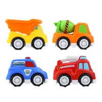 Free Wheel Cartoon Car voertuigen set 4-pack
