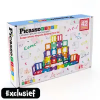 PicassoTiles Artistry magneetset 42-delig