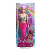 BARBIE ZEEMEERMIN LANG HAAR FANTASY