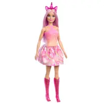 Barbie eenhoornpop - roze