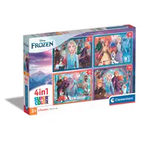 Clementoni Disney Frozen puzzelset - 12 + 16 + 20 + 24 stukjes