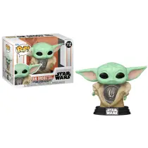 Funko Pop! figuur Star Wars Din Grogu met pantser