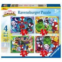 Ravensburger puzzel Spidey & His Amazing Friends - 12 + 16 + 20 + 24 stukjes