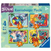 Ravensburger puzzel Disney Stitch - 12 + 16 + 20 + 24 stukjes
