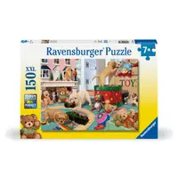 Ravensburger XXL puzzel Puppies speeltijd - 150 stukjes