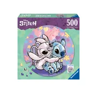 Ravensburger ronde puzzel Disney Stitch - 500 stukjes
