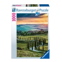 Ravensburger puzzel Italiaanse landschappen Val d'Orcia Toscane - 1000 stukjes