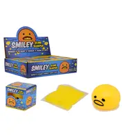 Emoji slime slurpers in display