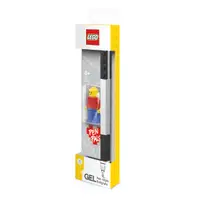 LEGO gelpen met minifiguur - zwart