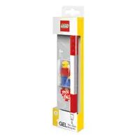 LEGO gelpen met minifiguur - rood