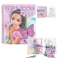 TOPMODEL KLEURBOEK MET PAILLETTEN FAIRY