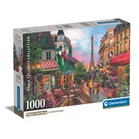 Clementoni Bloemen in Parijs puzzel - 1000 stukjes