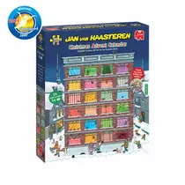 Jumbo Jan van Haasteren puzzel Adventkalender 2024 - 24 x 54 stukjes