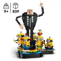 LEGO MINIONS 75582 BRICK-BUILT GRU & MIN
