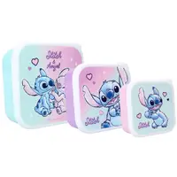 Disney Stitch Let's Eat! 3-in-1 snackbox set