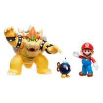 Nintendo Super Mario Bowser vs Mario figurenset