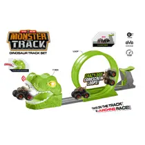 MONSTER DINOSAUR TRACK SET