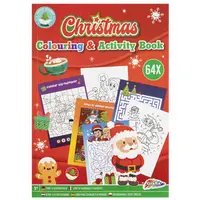 Kerst kleur- en activiteitenboek A4