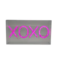 Neon lamp box XOXO