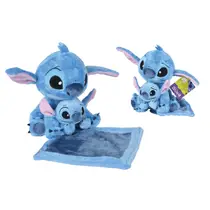 Disney Lilo & Stitch pluchen knuffel hoofd van Stitch - 25 cm