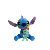 Disney Lilo & Stitch pluchen knuffel Stitch met Scrump - 50 cm