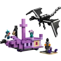 LEGO MINECRAFT 21264 DE ENDERDRAAK EN HE