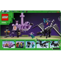 LEGO MINECRAFT 21264 DE ENDERDRAAK EN HE