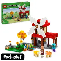 LEGO Minecraft de windmolenboerderij 21262