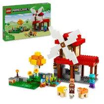 LEGO Minecraft de windmolenboerderij 21262