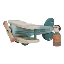 Little Dutch houten vliegtuigje met figuur