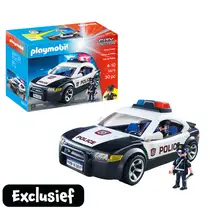 PLAYMOBIL City Action politiewagen met zwaailicht 5673