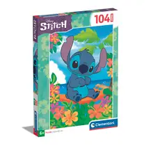 Clementoni Disney Stitch 1 super puzzel - 104 puzzelstukjes