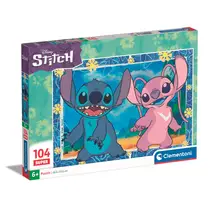 Clementoni Disney Stitch 2 super puzzel - 104 puzzelstukjes