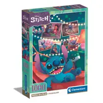 Clementoni Disney Stitch compacte puzzel fotoslinger - 1000 puzzelstukjes