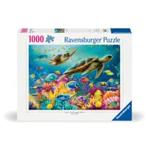 Ravensburger puzzel blauwe onderwaterwereld - 1000 stukjes