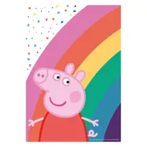 Peppa Pig uitdeelzakjes set 8-delig